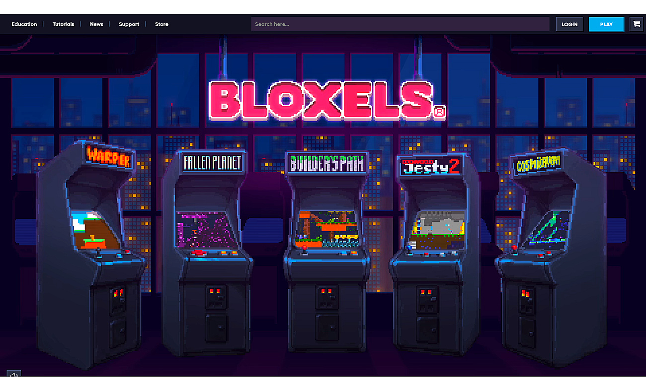 Bloxels screenshot