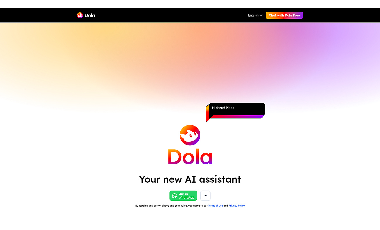 Dola screenshot