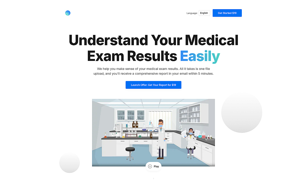 MedLabReport screenshot