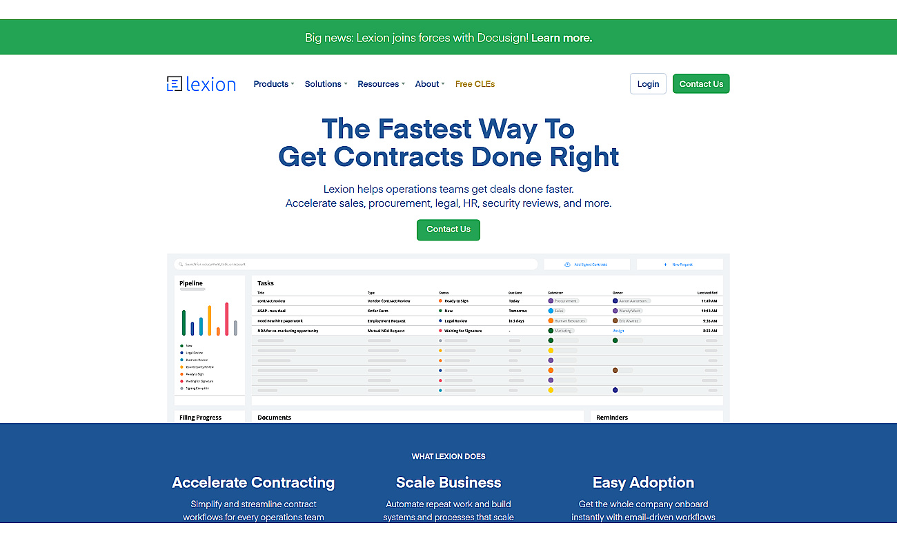 Lexion screenshot