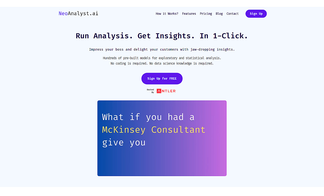 NeoAnalyst screenshot