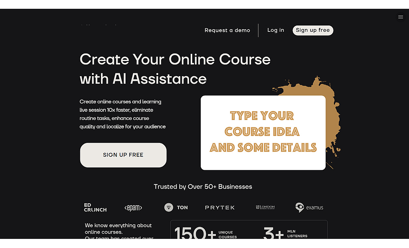 CourseFactory AI screenshot