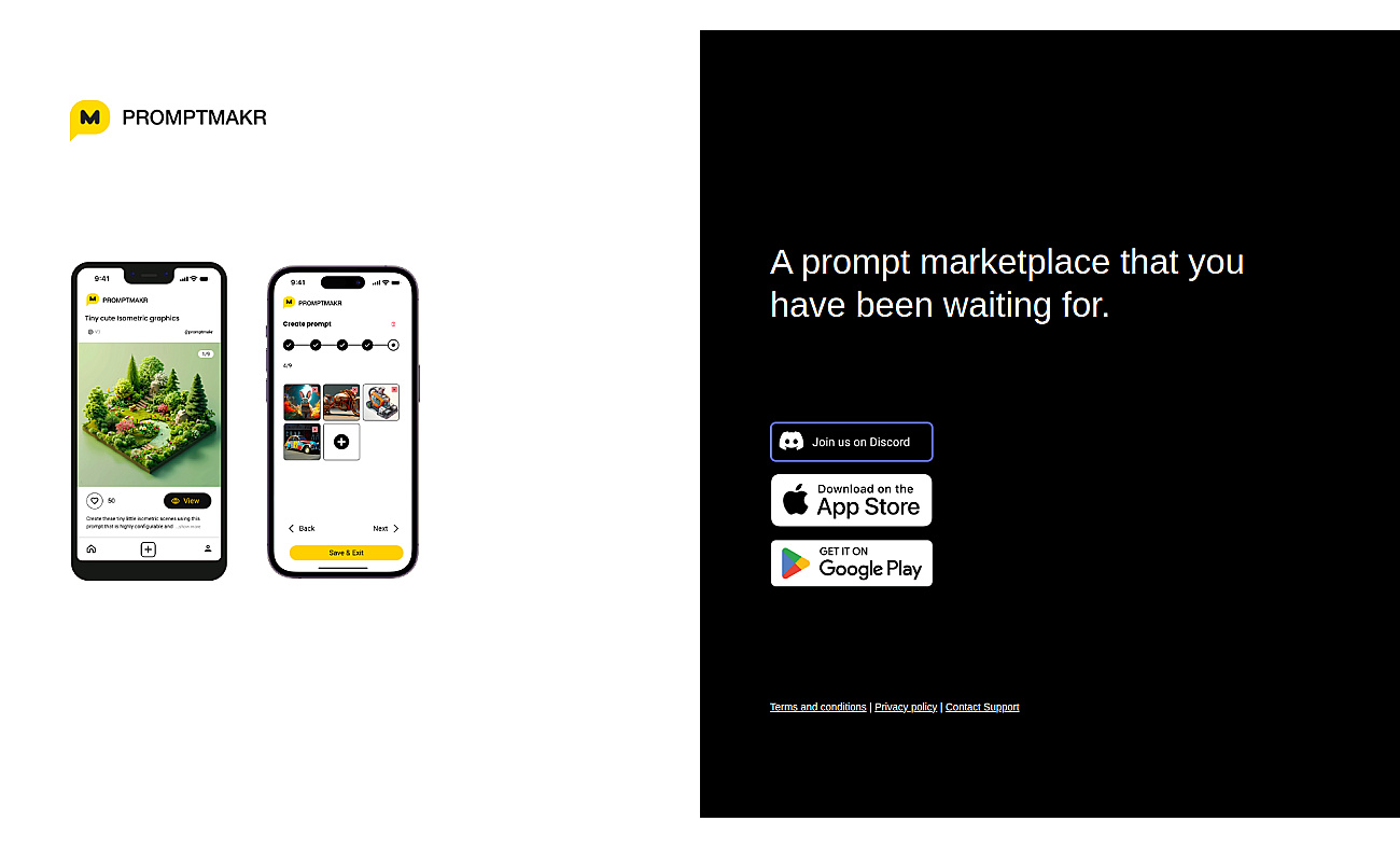 Promptmakr screenshot