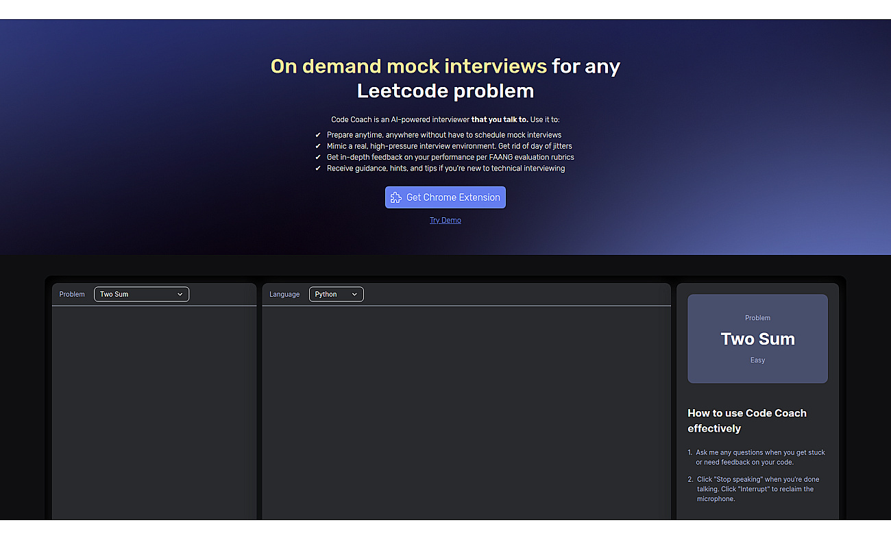 Code Coach screenshot