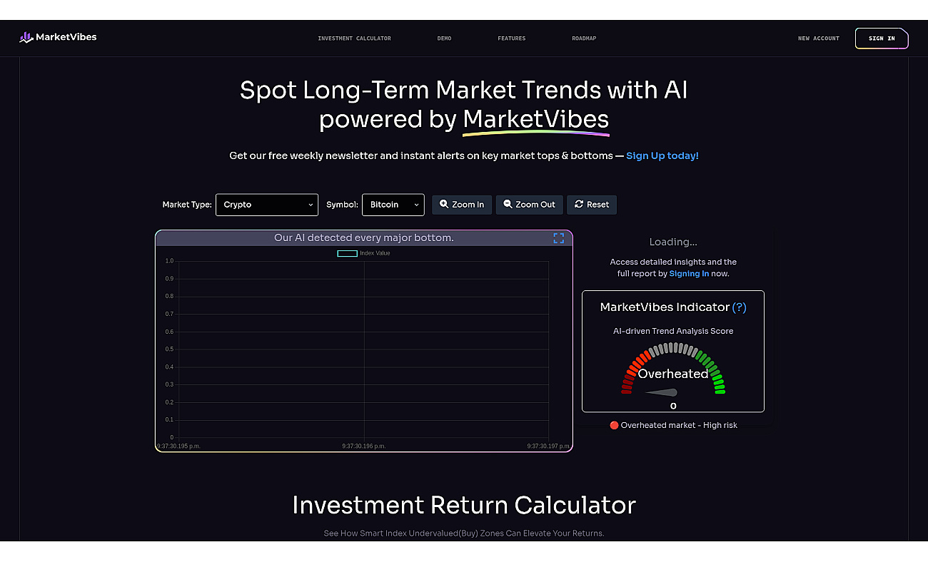 MarketVibes screenshot