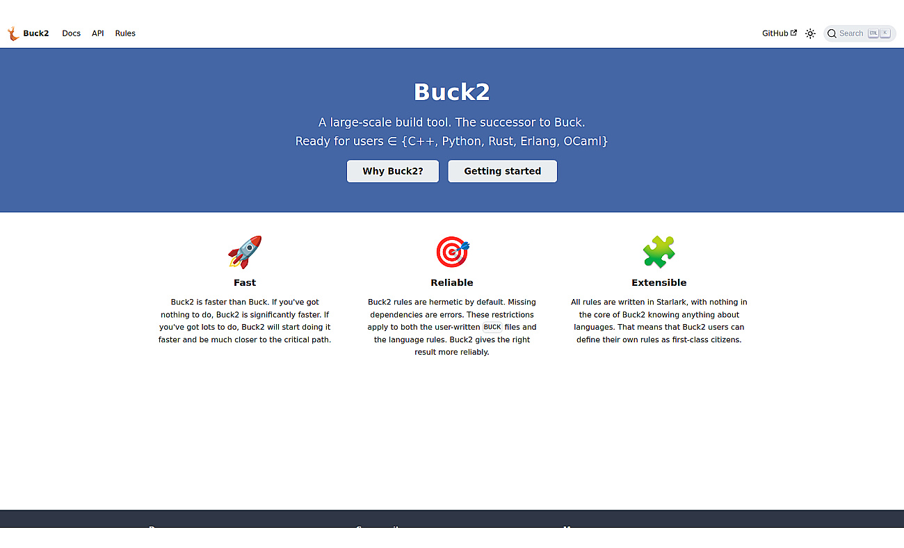 Buck2 screenshot
