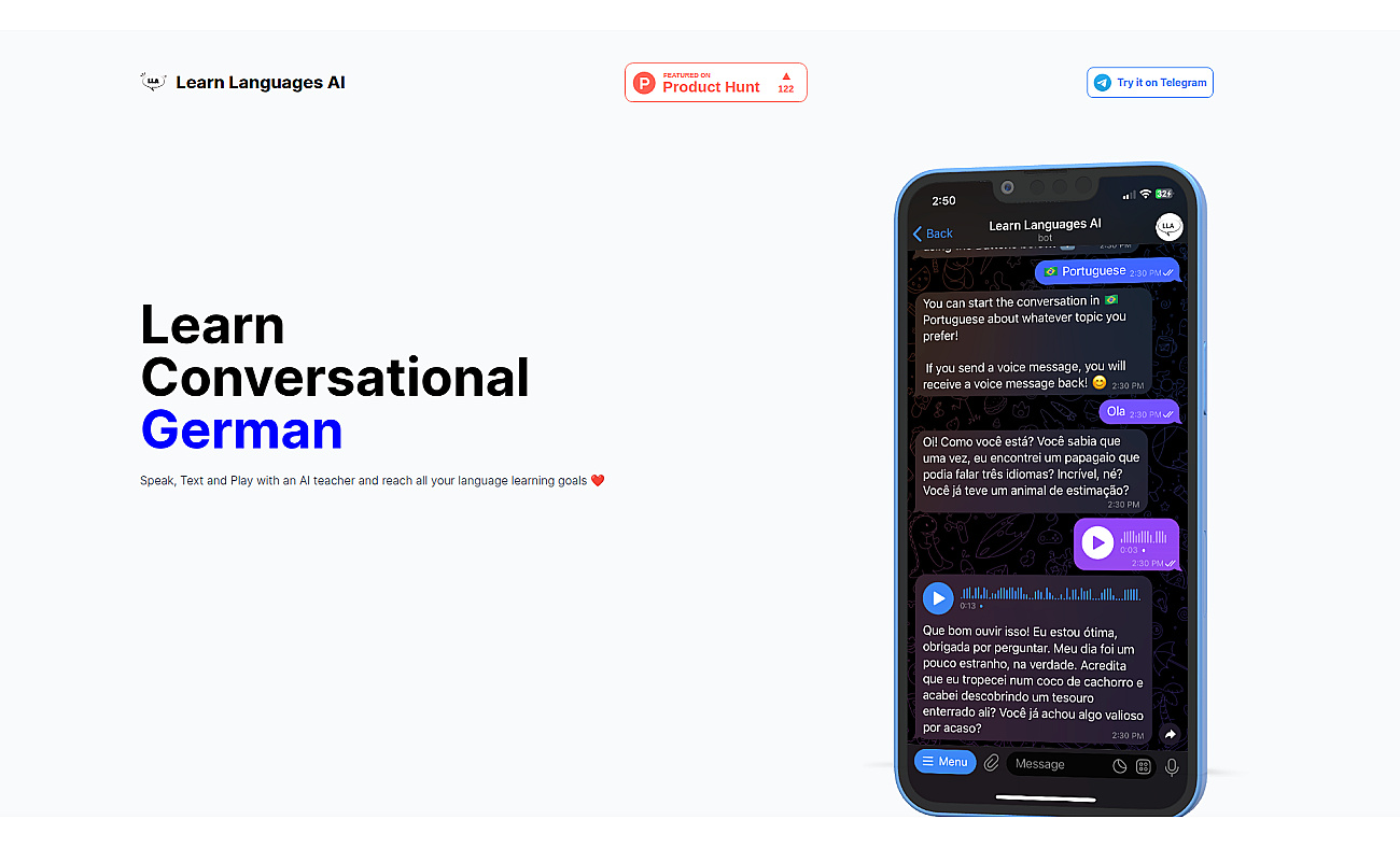 Learn Languages AI screenshot