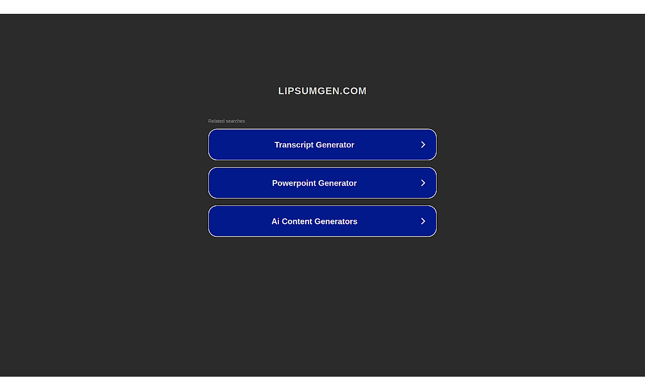 Lipsumgen screenshot