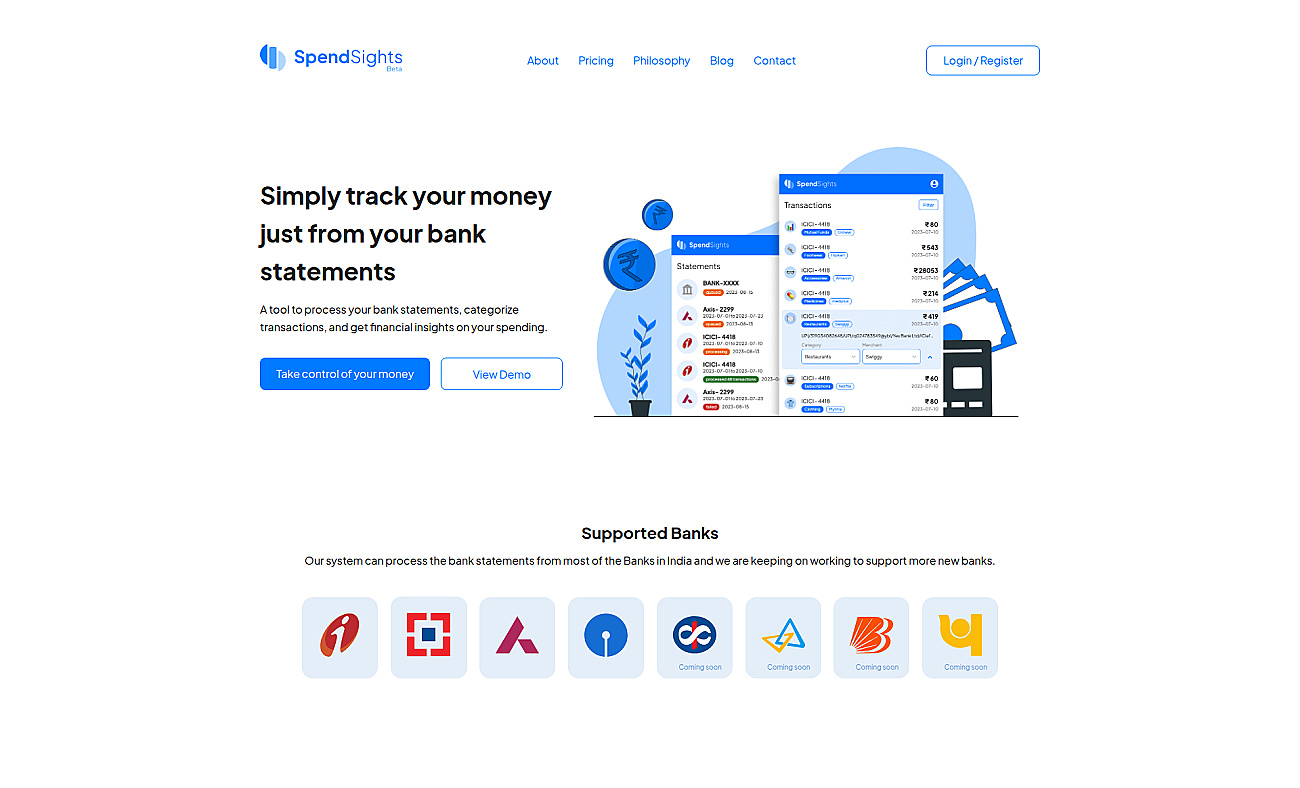 SpendSights screenshot