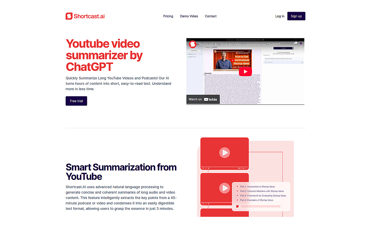 ShortCast screenshot