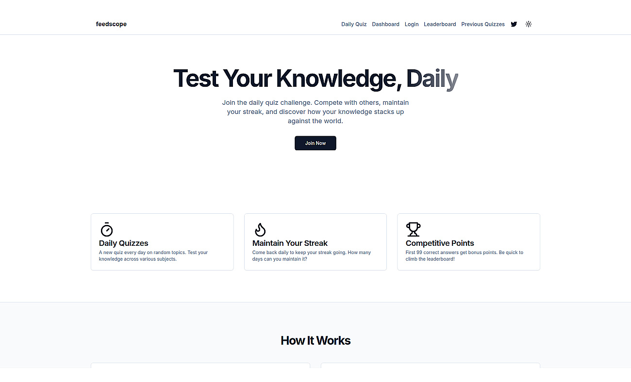 Feedscope screenshot