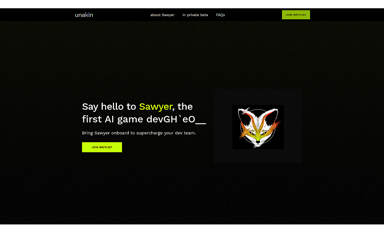 Unakin screenshot