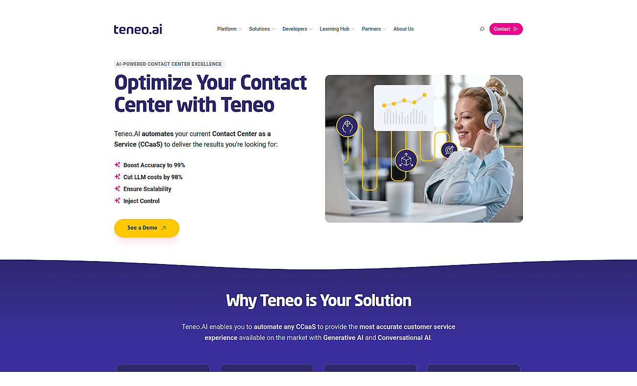 Artificial Solutions Teneo screenshot