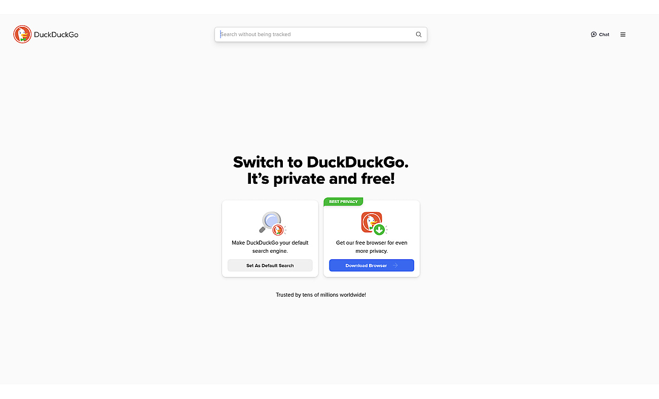 DuckDuckGo screenshot