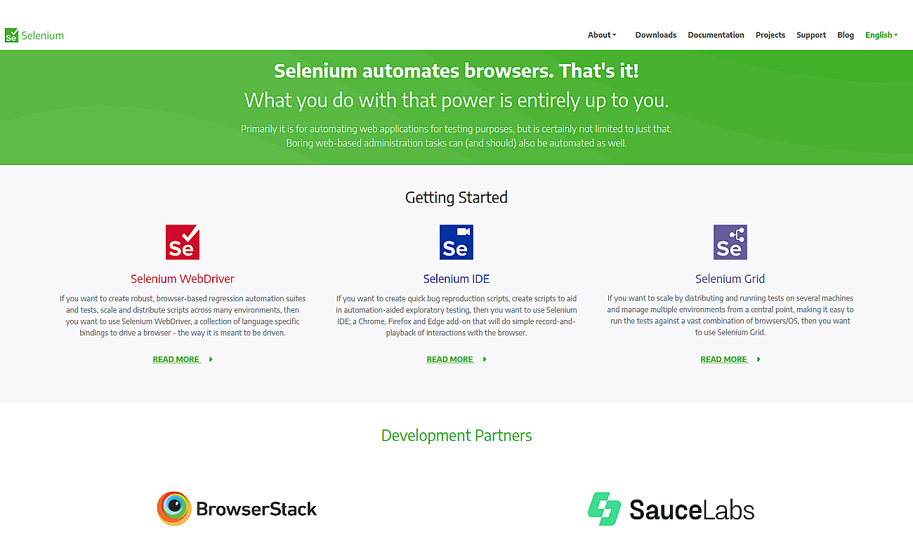 Selenium screenshot