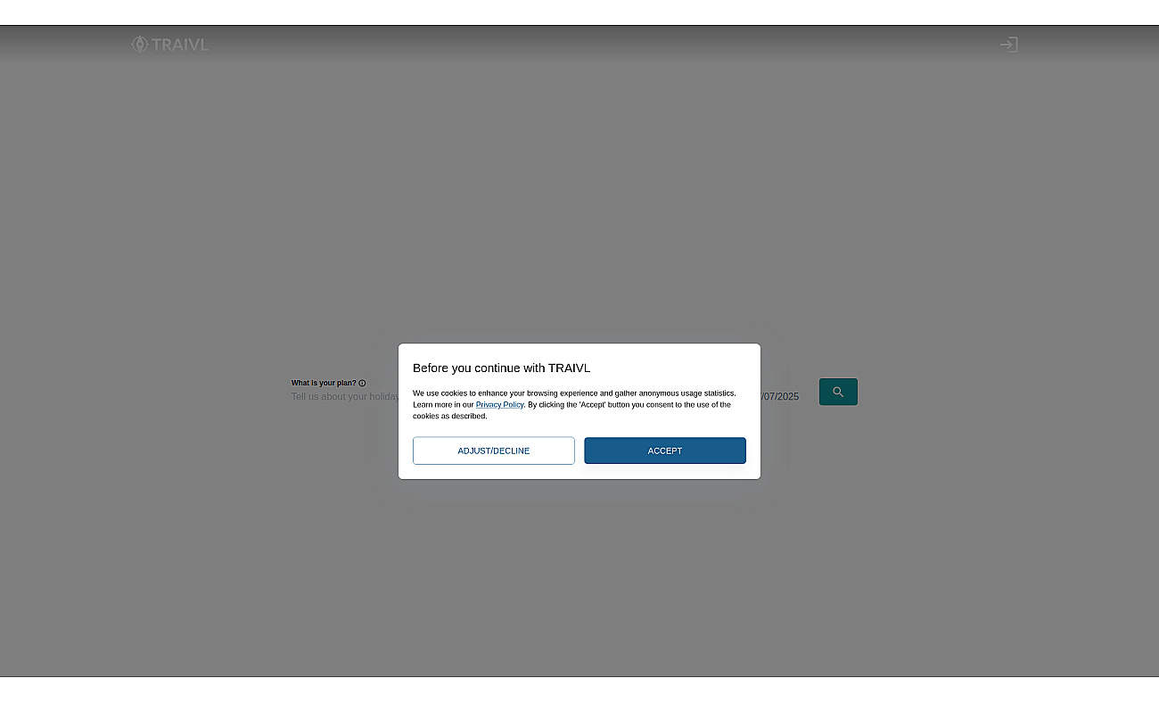 Traivl screenshot