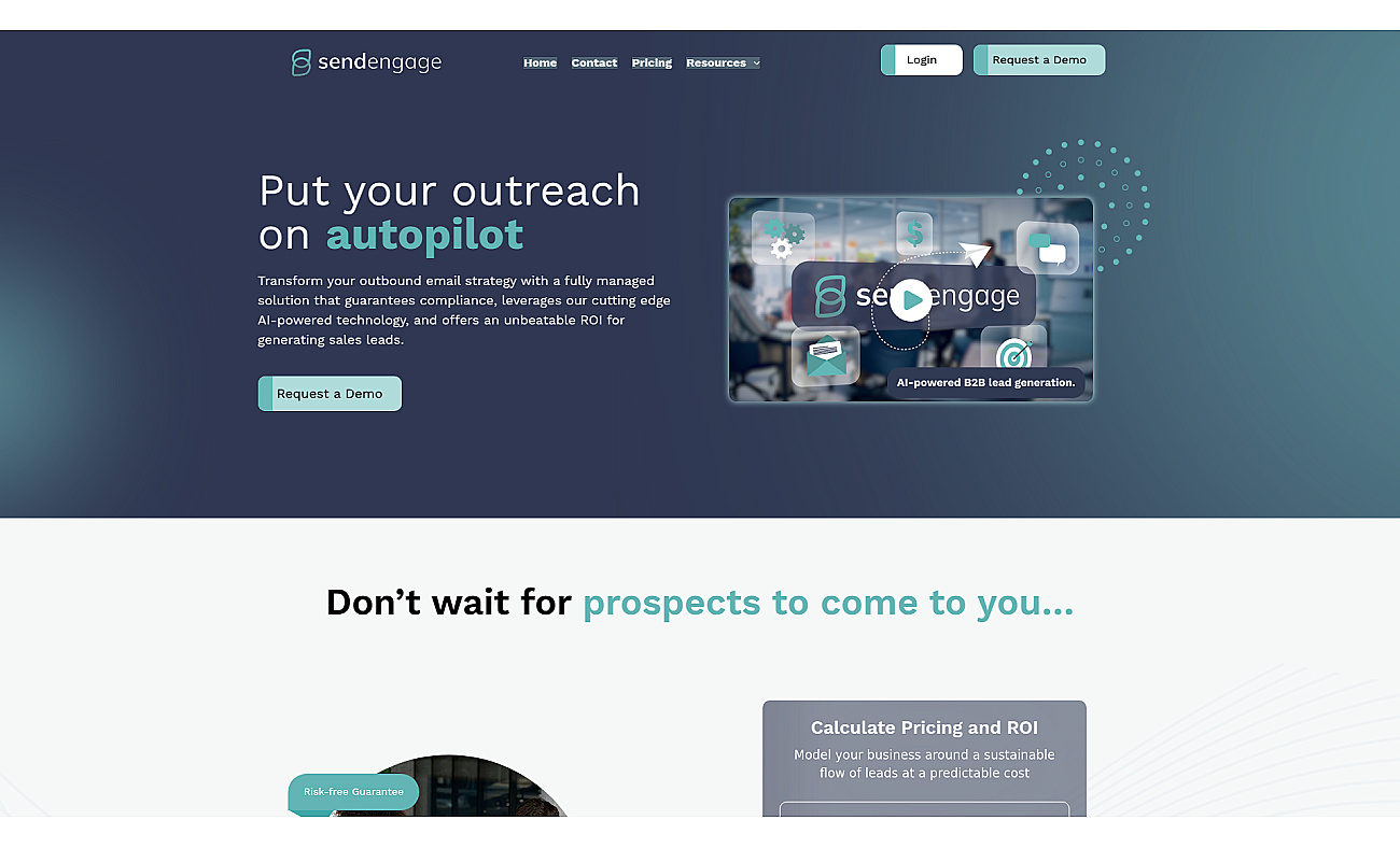 Email Outreach Platform screenshot