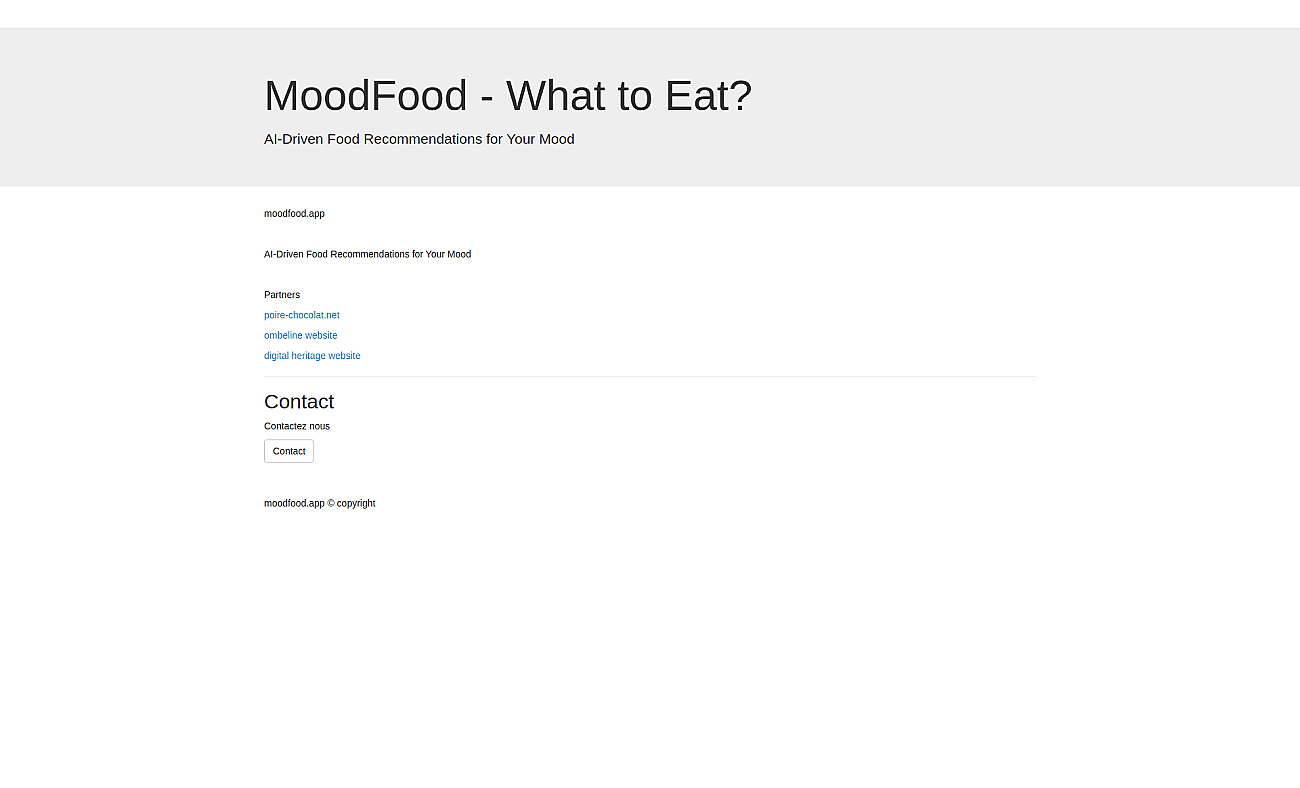 MoodFood screenshot