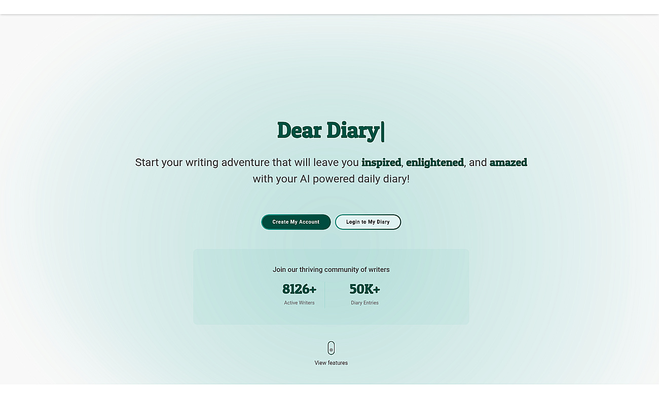 AIDiary screenshot