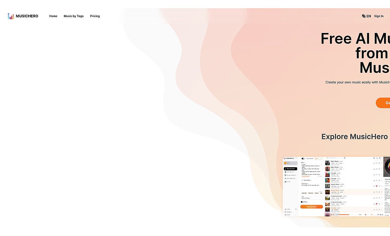 MusicHero screenshot
