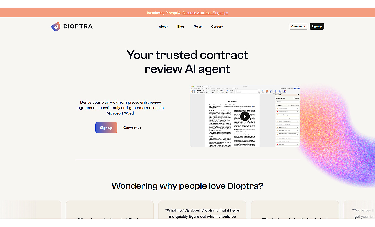 Dioptra screenshot