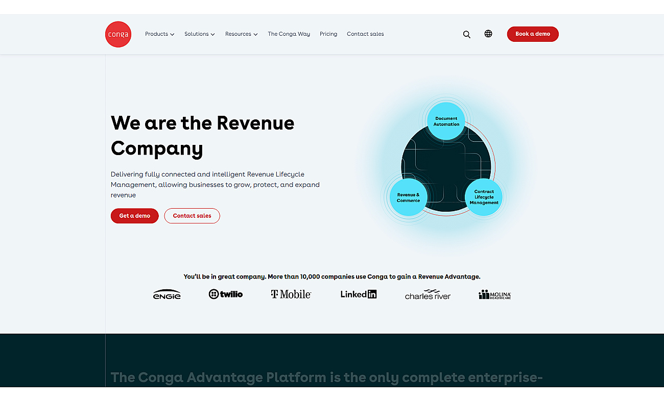 Apttus CPQ screenshot