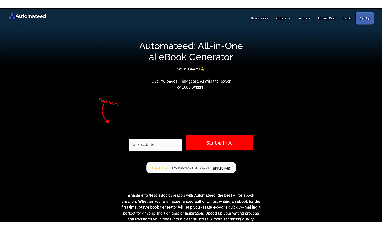Automateed screenshot