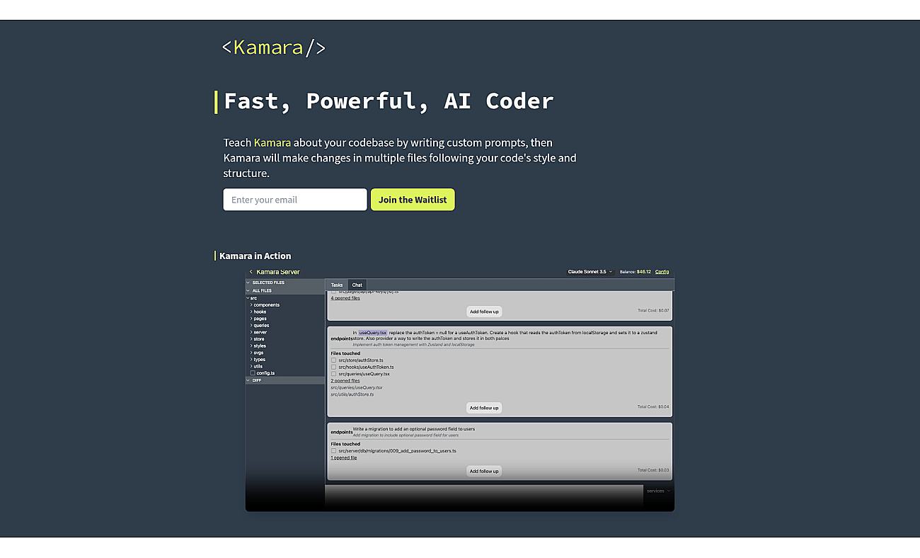 Kamara screenshot