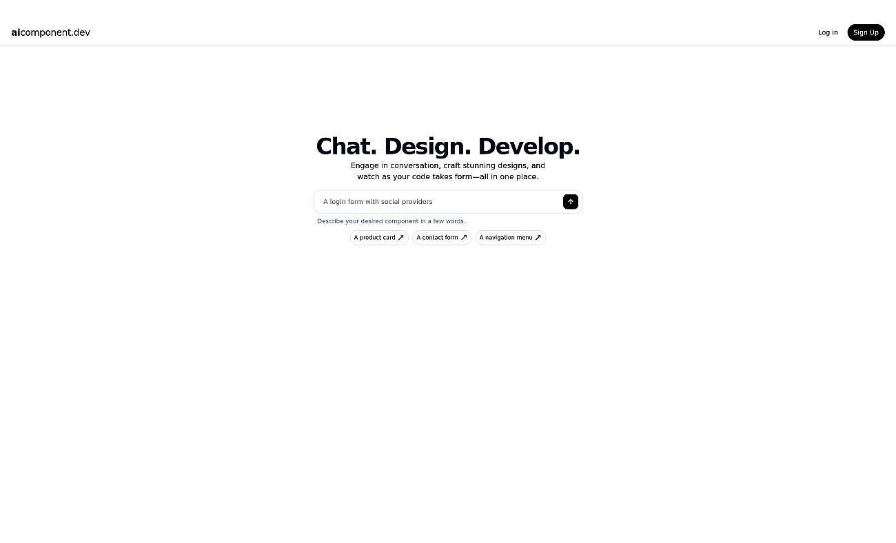 AIComponent screenshot