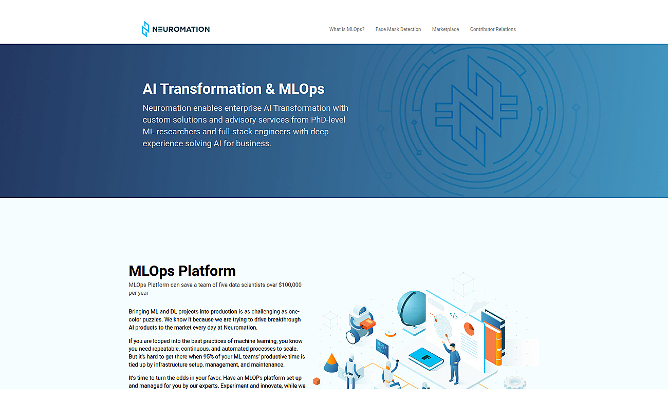 Neuromation screenshot