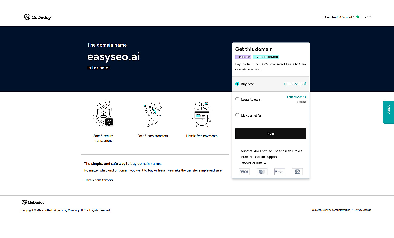 EasySeo screenshot