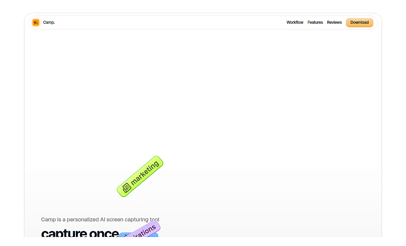 Camp for macOS screenshot