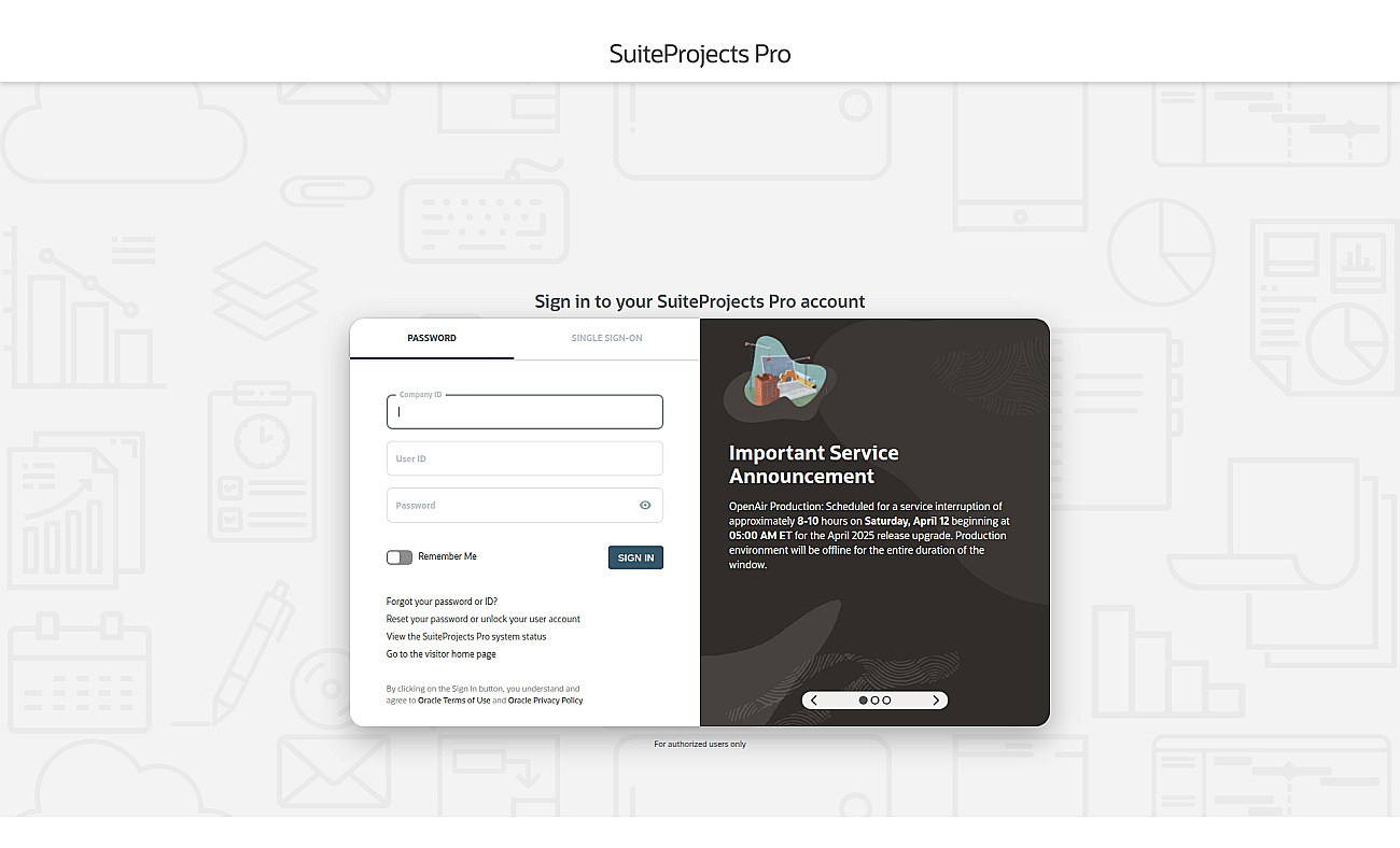 Netsuite OpenAir screenshot