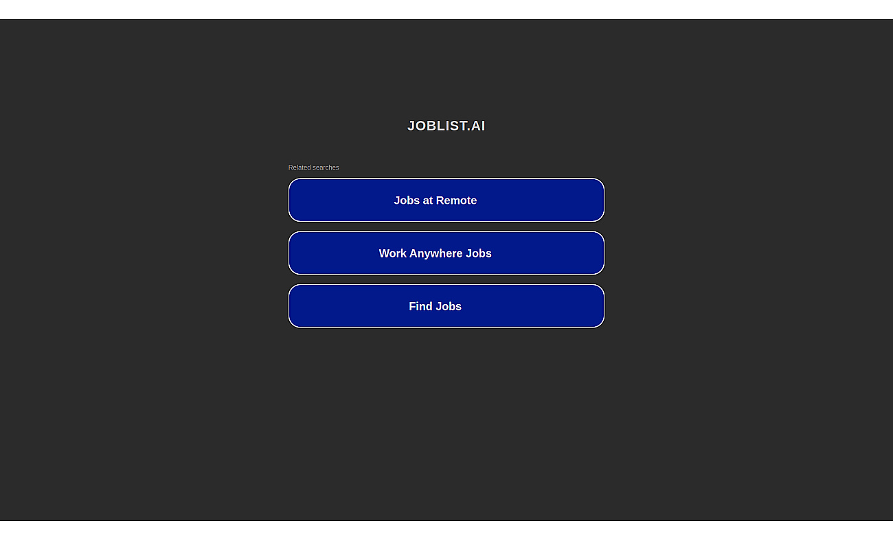 Joblist.AI screenshot