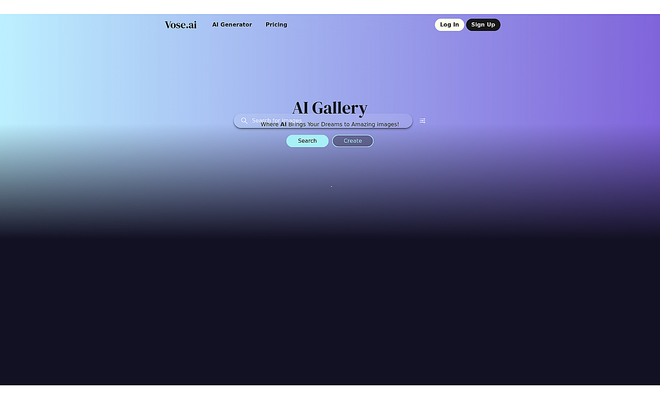 Vose.ai screenshot