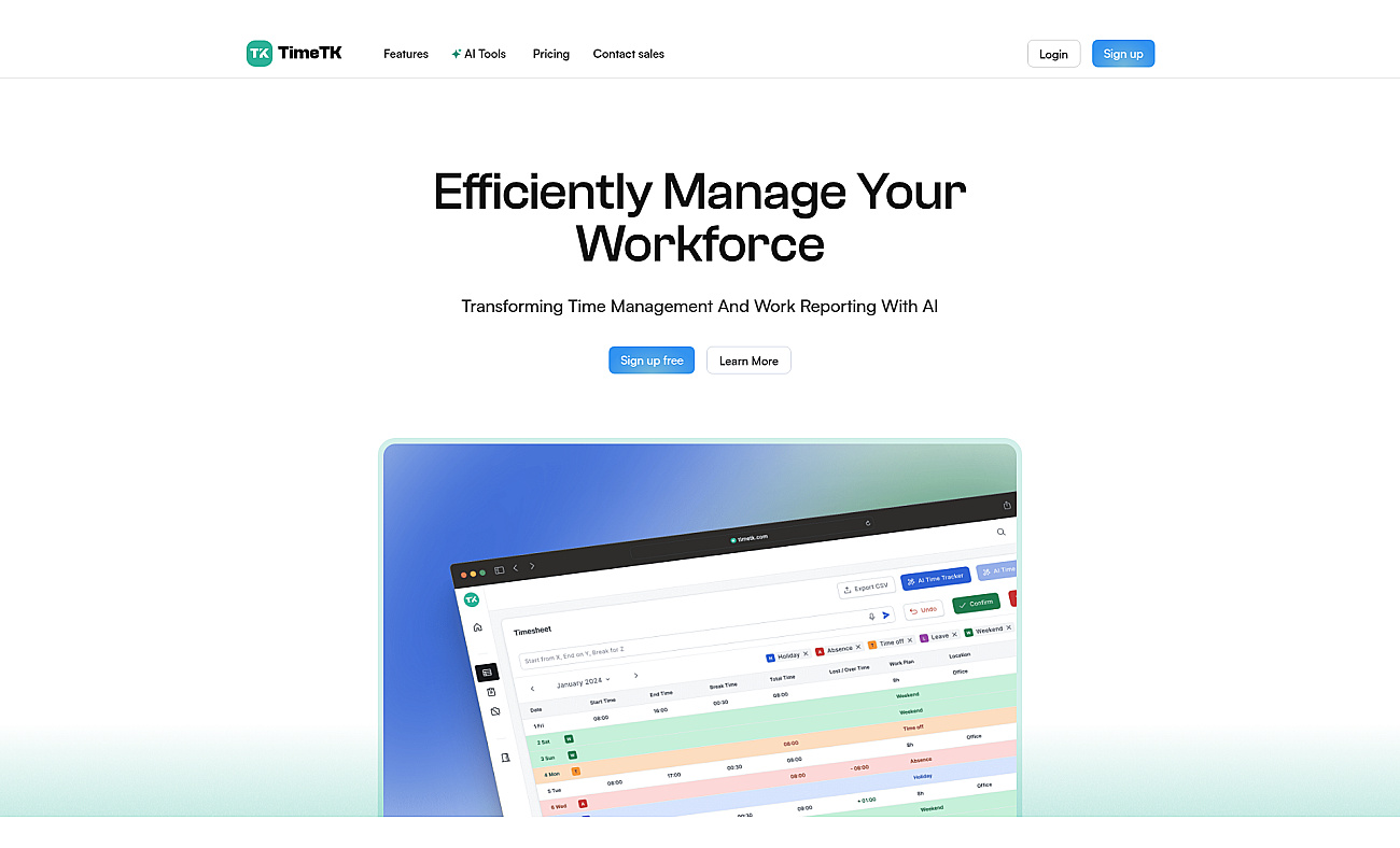 Timetk screenshot