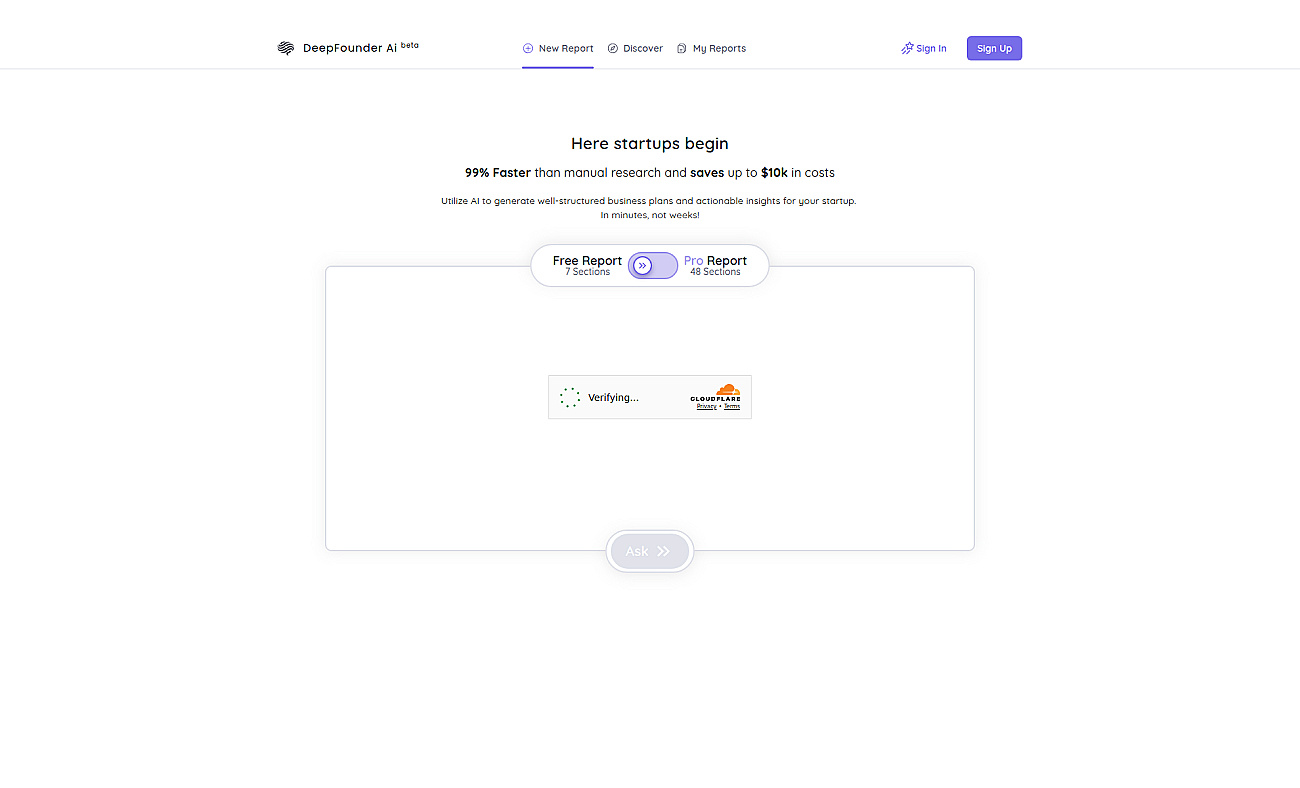 Co-Founder AI screenshot