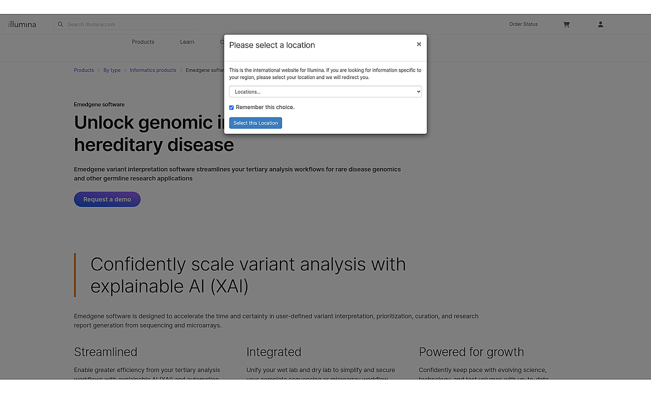 Emedgene screenshot