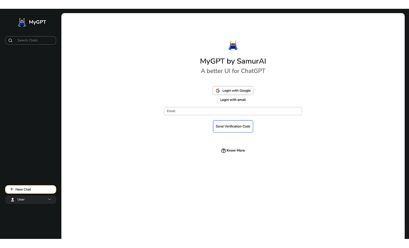 MyGPT screenshot
