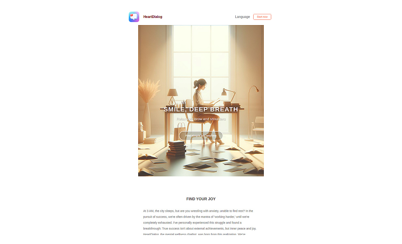 HeartDialog screenshot