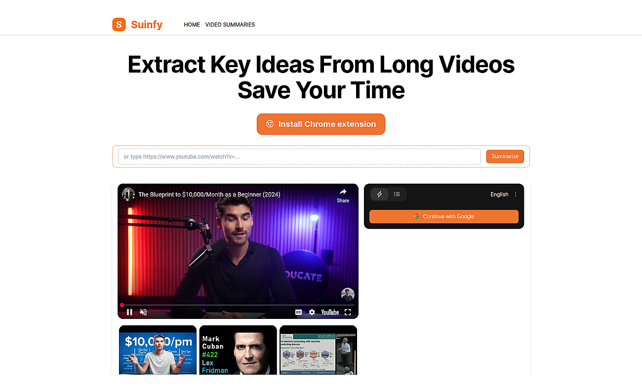 Suinfy screenshot