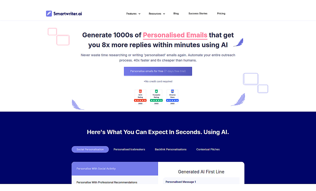 Smartwriter screenshot