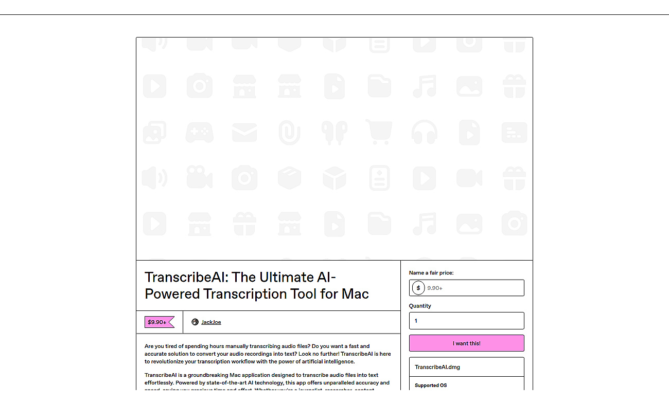TranscribeAI screenshot