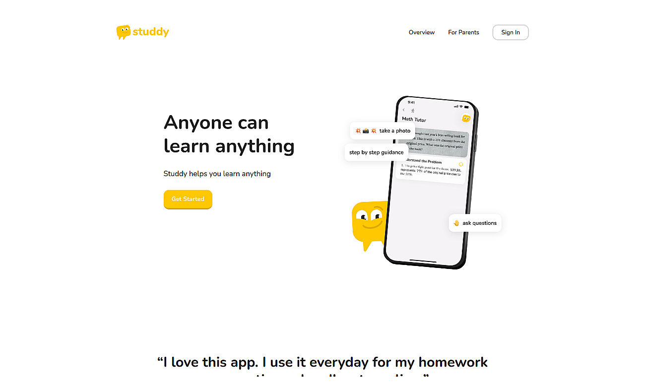 Studdy screenshot