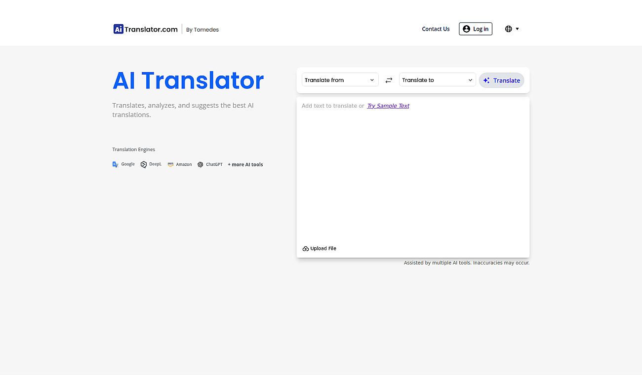 AITranslator.com screenshot