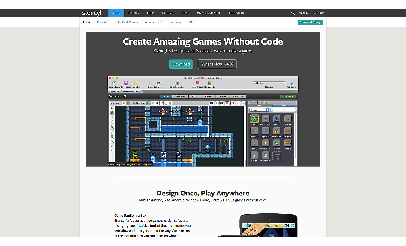 Stencyl screenshot