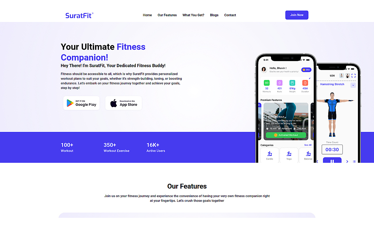 SuratFit screenshot