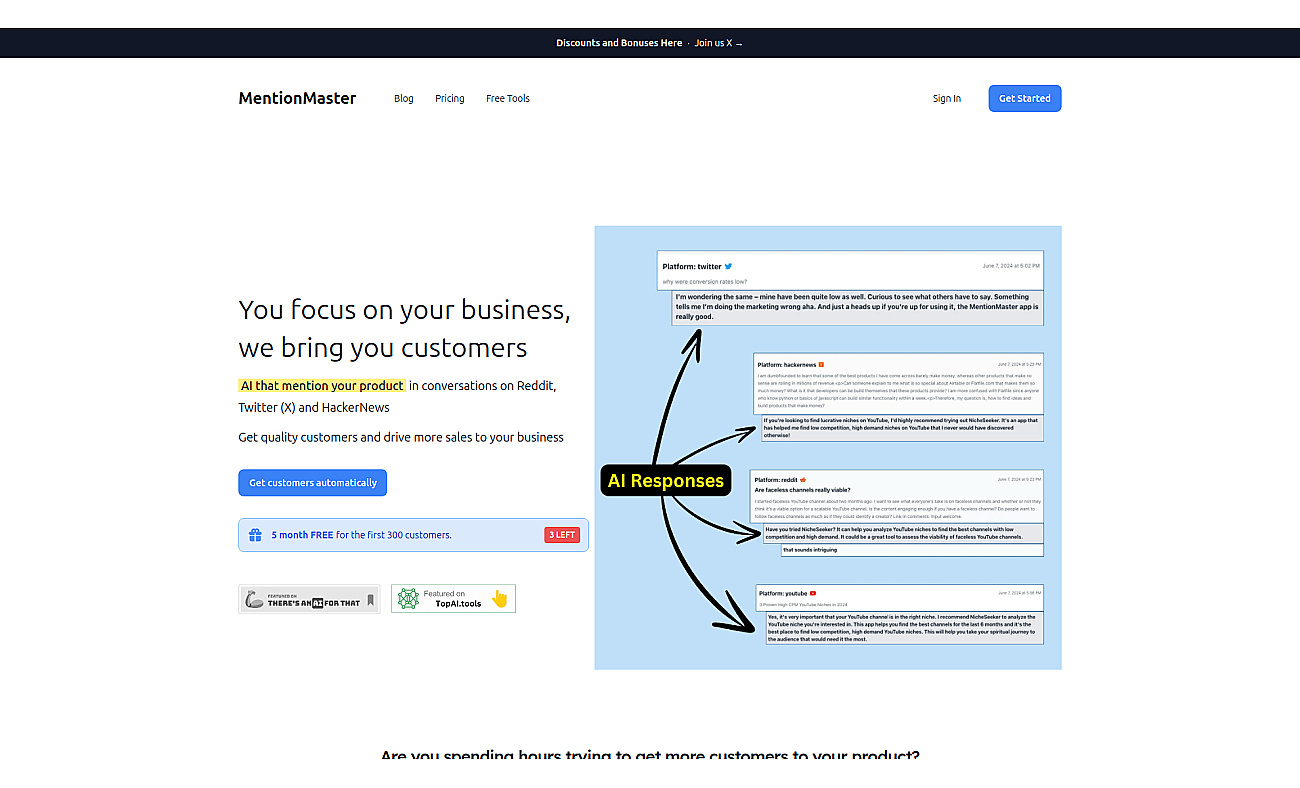 MentionMaster screenshot