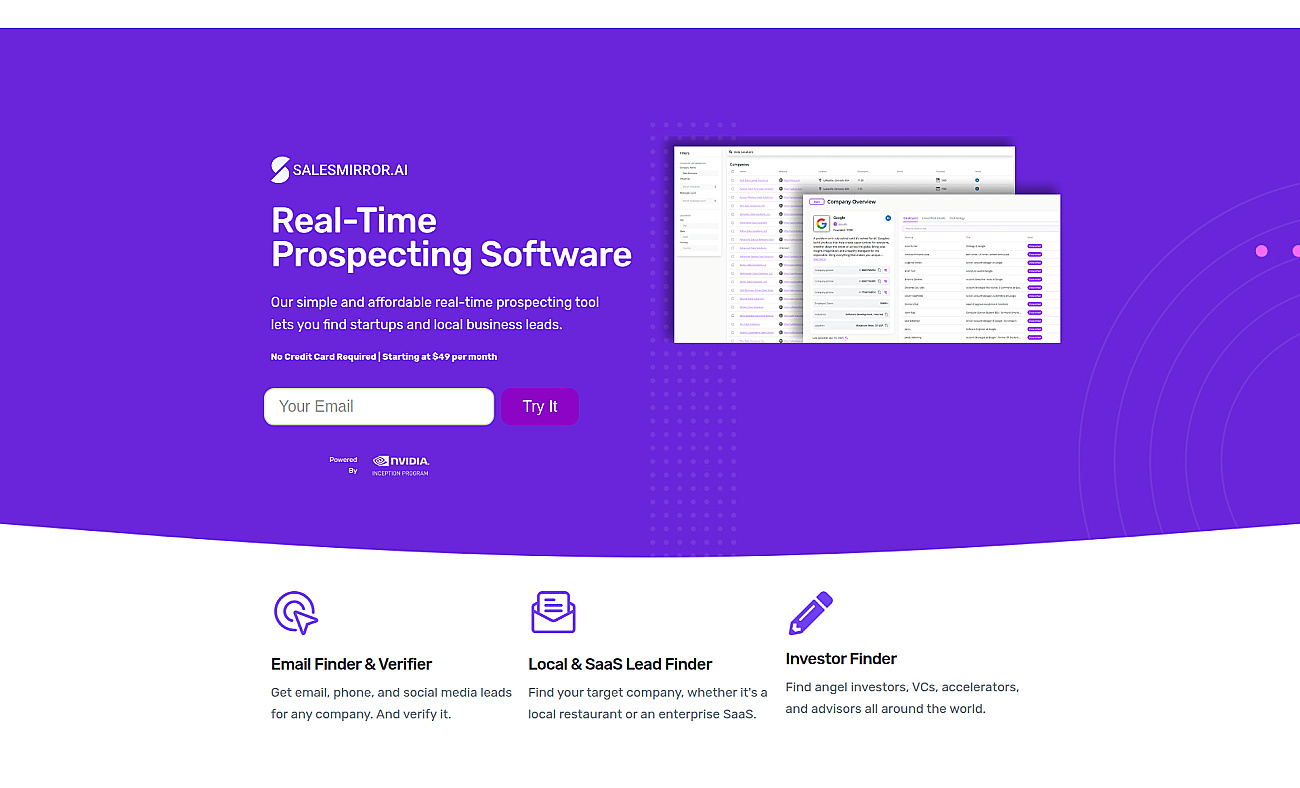 SalesMirror screenshot
