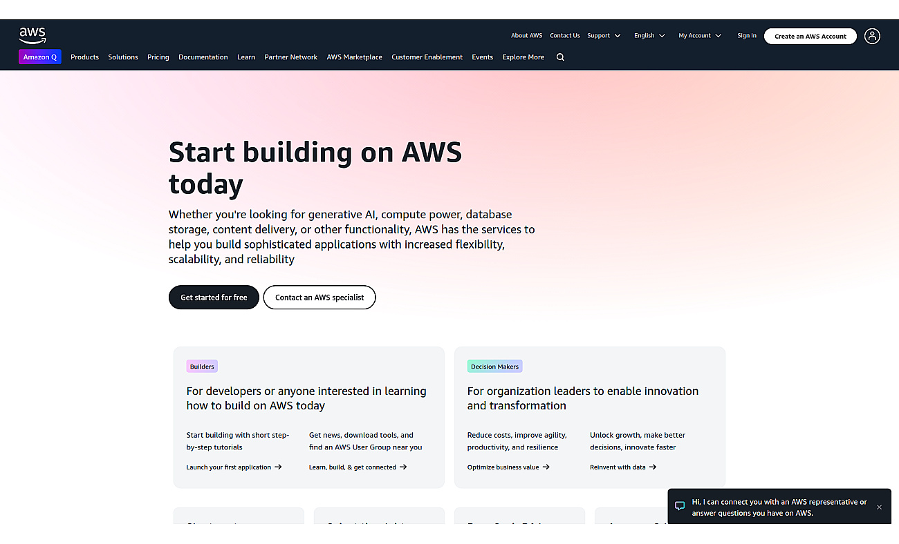 AWS CodeStar screenshot